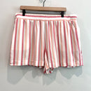 Striped Pull On Shorts-1