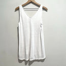 Knotted Shoulder Tank Top-8