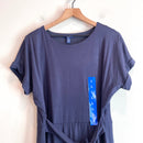 Short Sleeve Stretch Dress-3