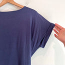 Short Sleeve Stretch Dress-13