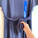 Short Sleeve Stretch Dress-4