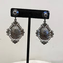 Large Crystal Earrings-4