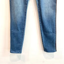 Leather Inset Skinny Jeans-5