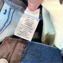 Leather Inset Skinny Jeans-12