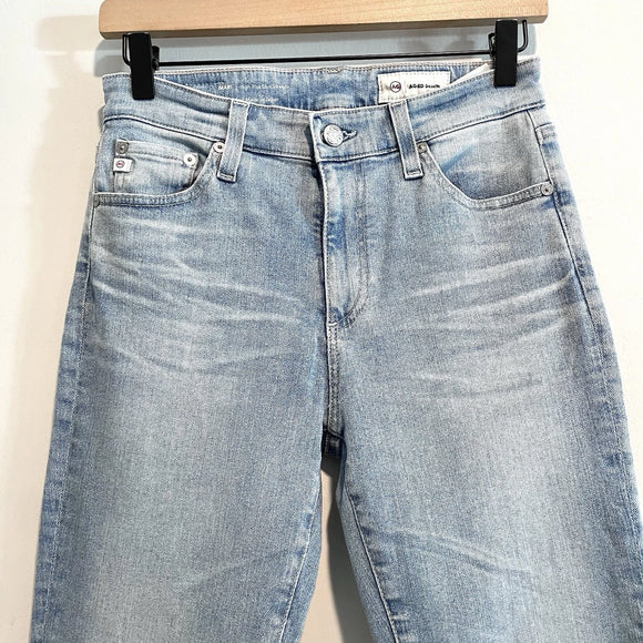 High Rise Slim Straight Jeans