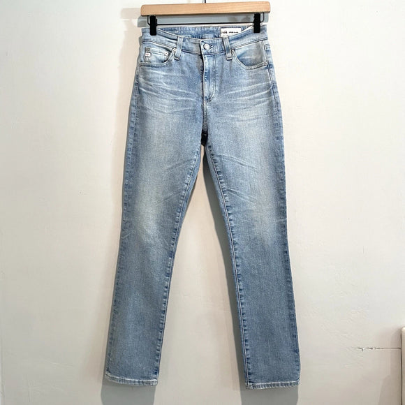 High Rise Slim Straight Jeans