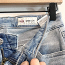 High Rise Slim Straight Jeans-6