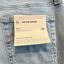 High Rise Slim Straight Jeans-10